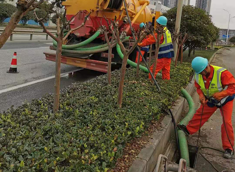 陈仓市政管道清淤